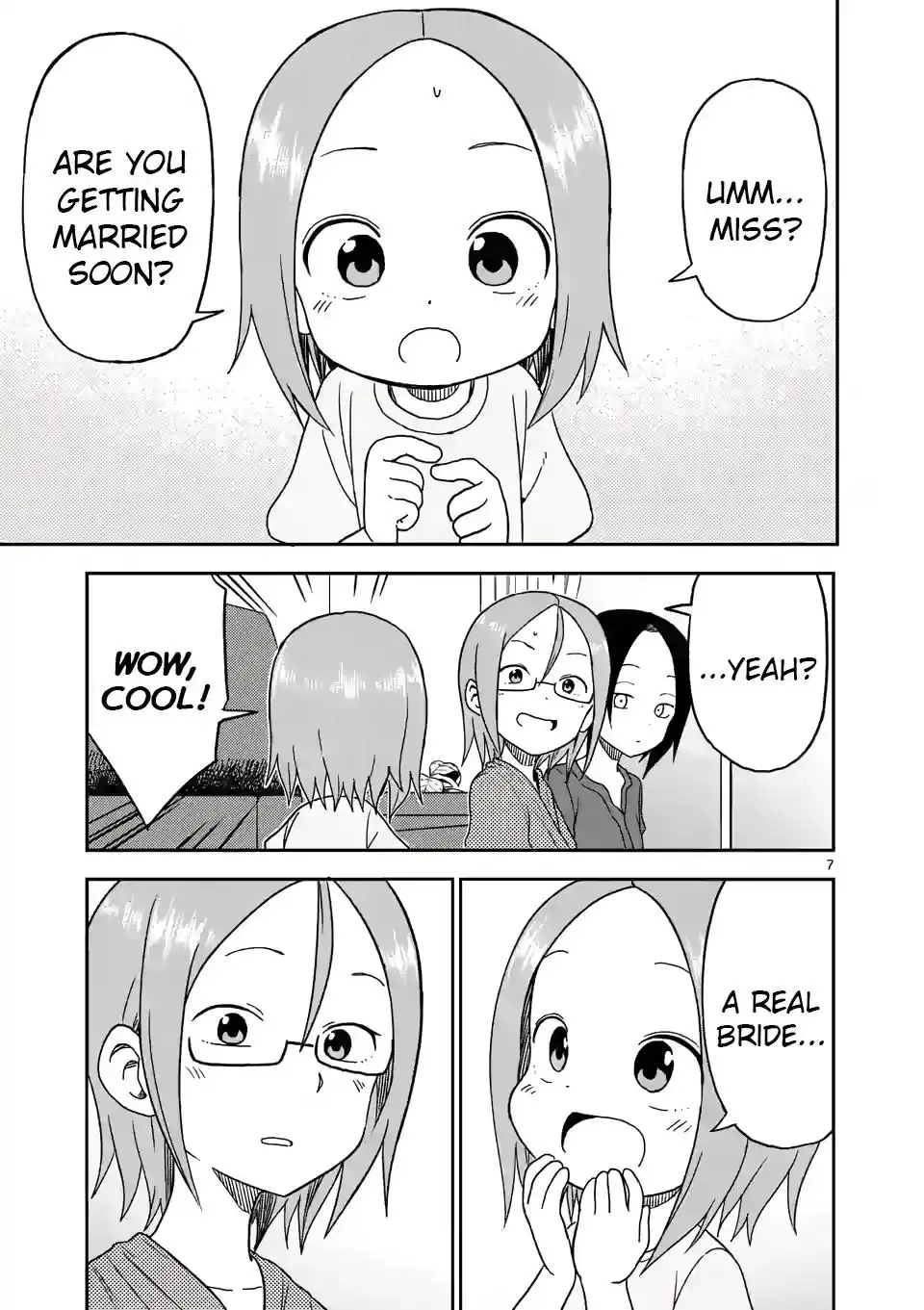 Karakai Jouzu no (Moto) Takagi-san Chapter 90 7